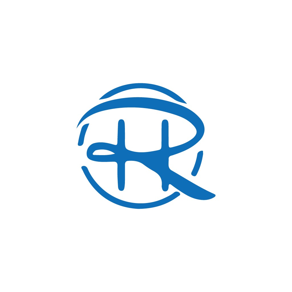 简洁现代的字母R logo设计