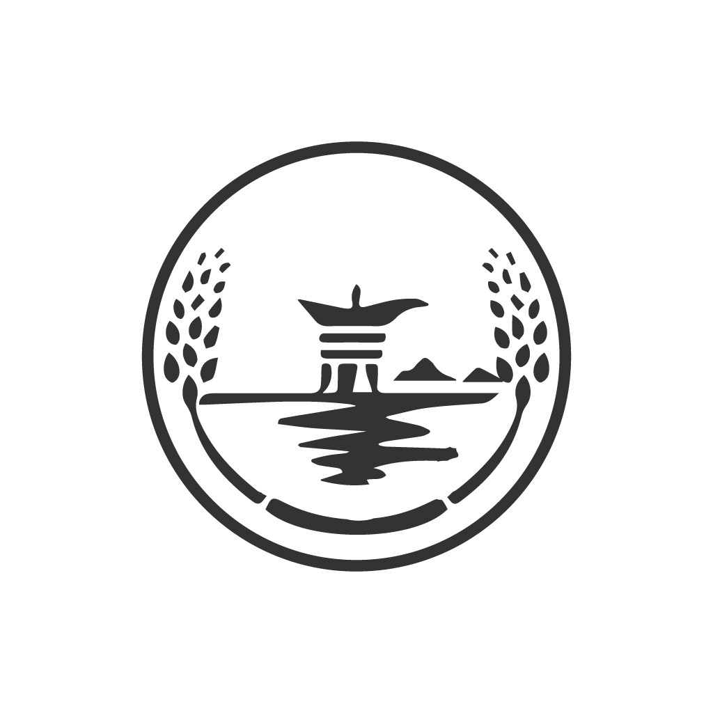 自然与建筑融合的logo设计