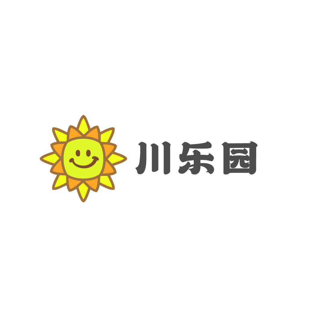 阳光笑脸logo设计