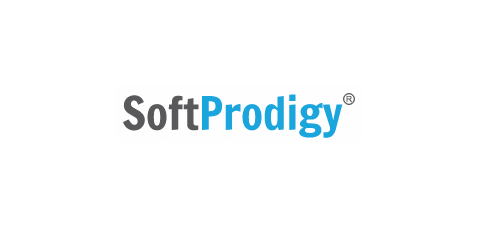 SoftProdigy logo设计