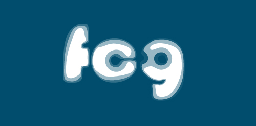 创意字体设计:简洁现代logo