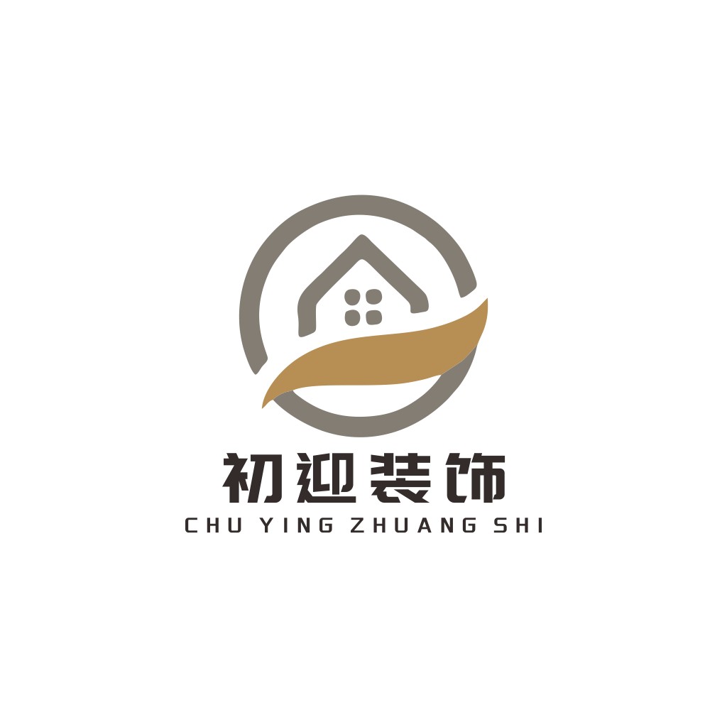 房屋装饰公司logo设计