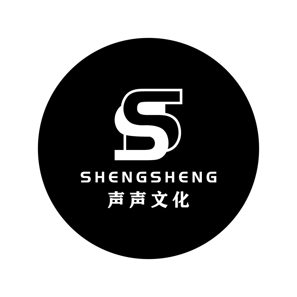 简约现代的黑色圆形logo设计