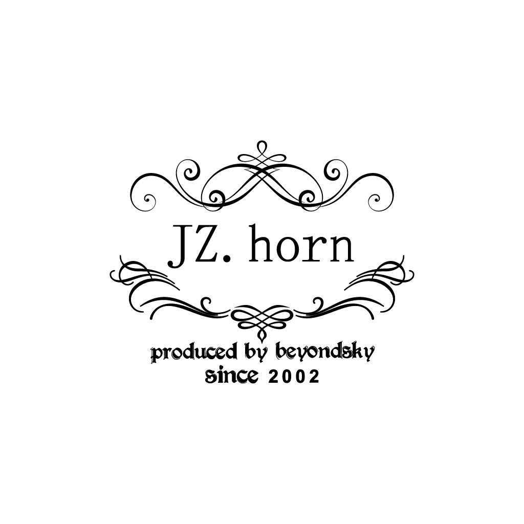 JZ. horn logo设计:经典优雅品牌标识