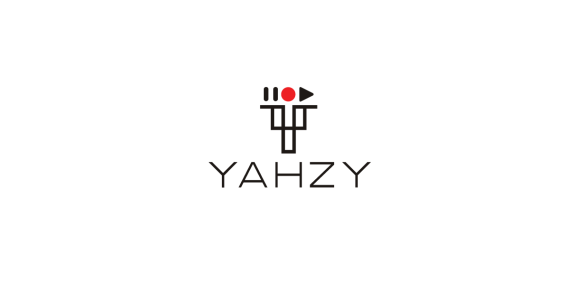 简约现代logo设计:YAHZHY品牌标识