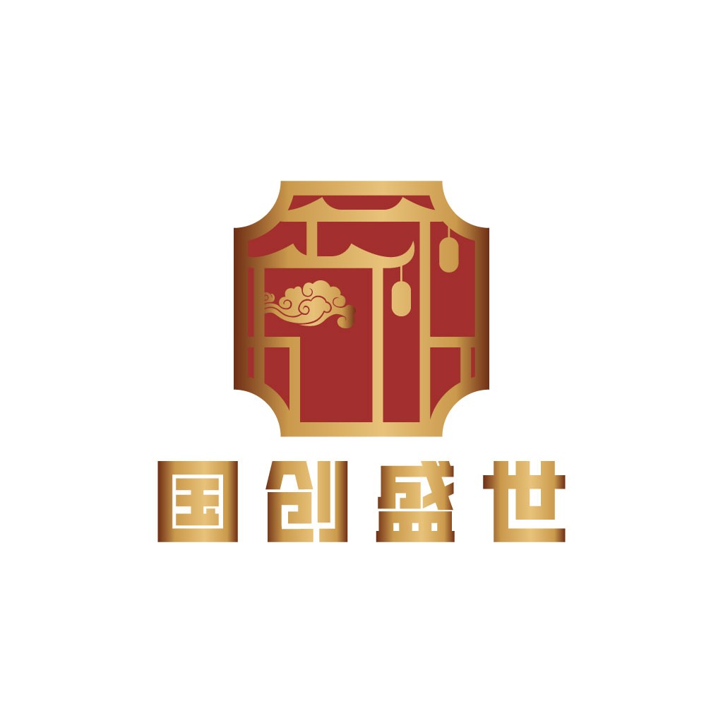 中国风建筑元素logo设计