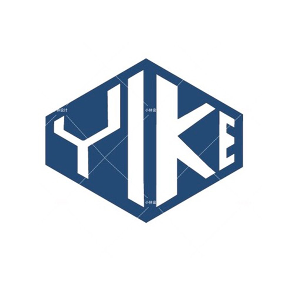 YIKE logo设计 - 简约几何风格