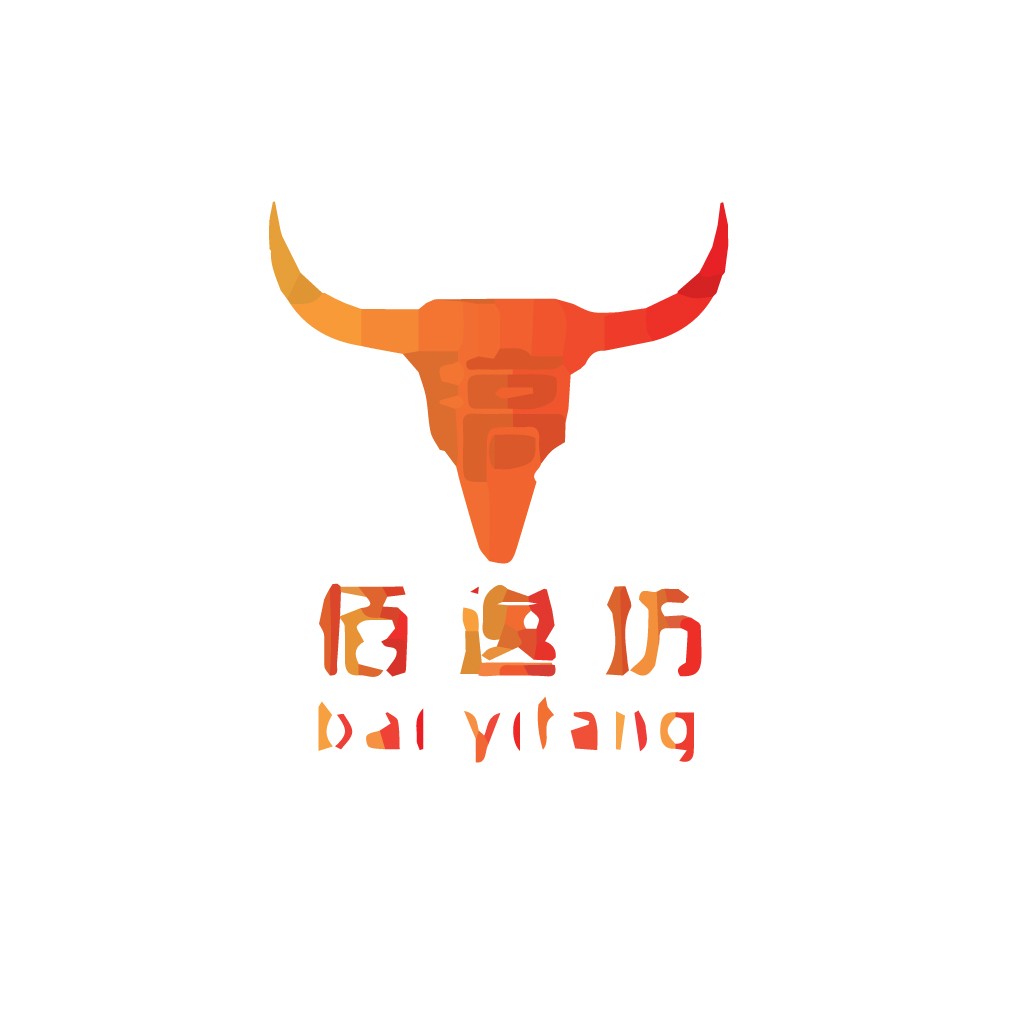 牛头图案的logo设计