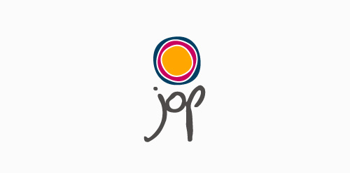 简洁现代的JOP品牌logo设计