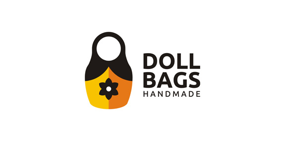 Doll Bags Logo Design - 手工制作手提包标志