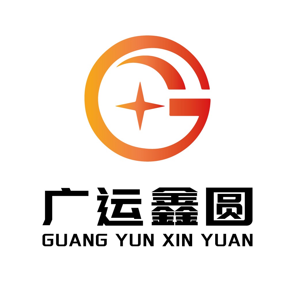 现代简约橙色圆环logo设计