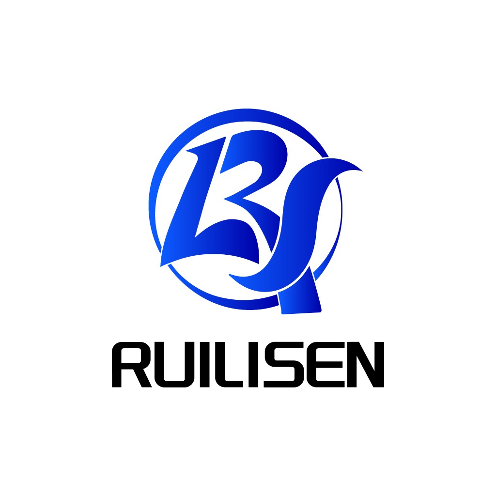 现代简约蓝色渐变字母logo设计