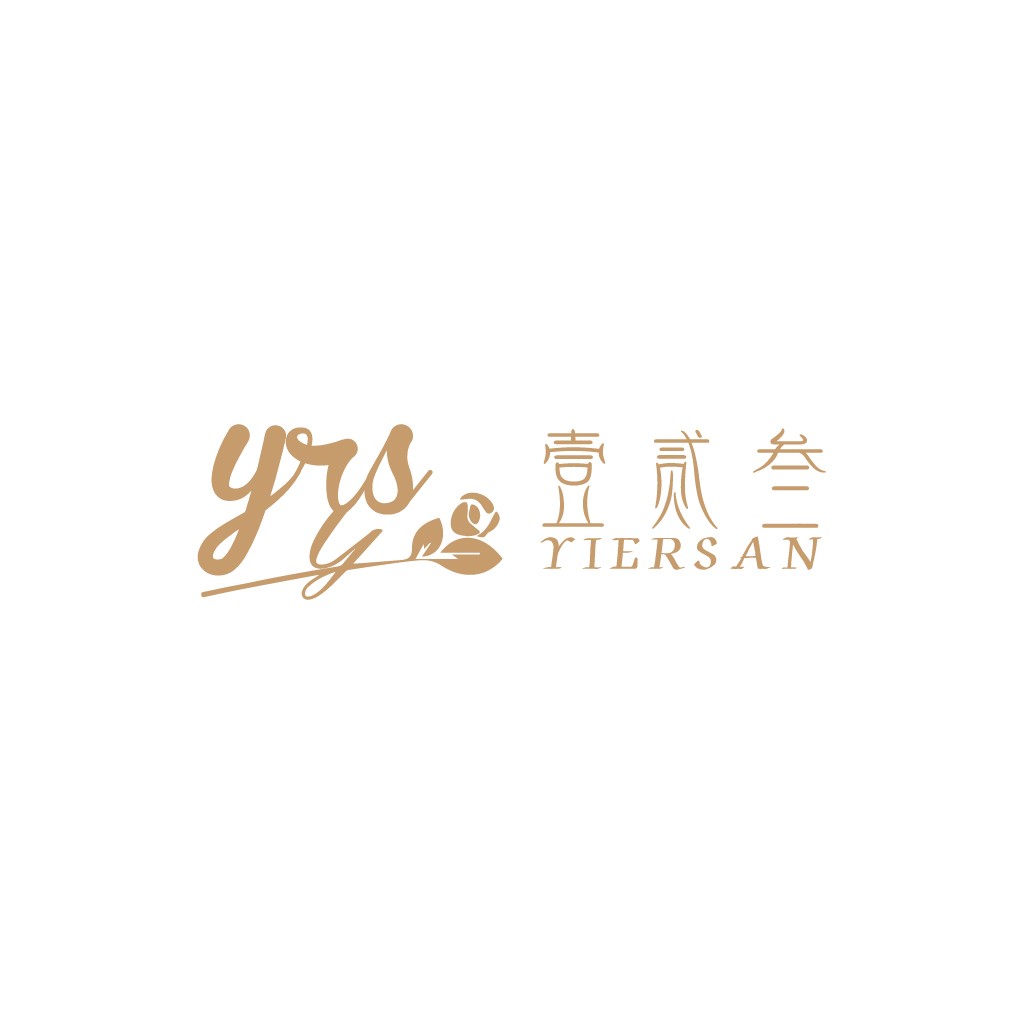 简约优雅YRS品牌logo设计