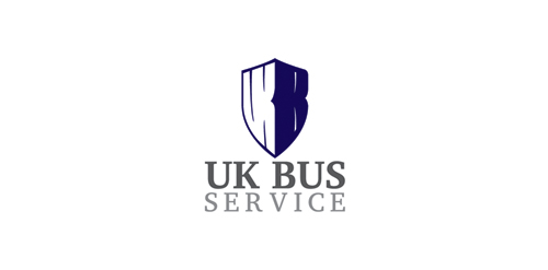 盾牌徽章设计:UK BUS SERVICE