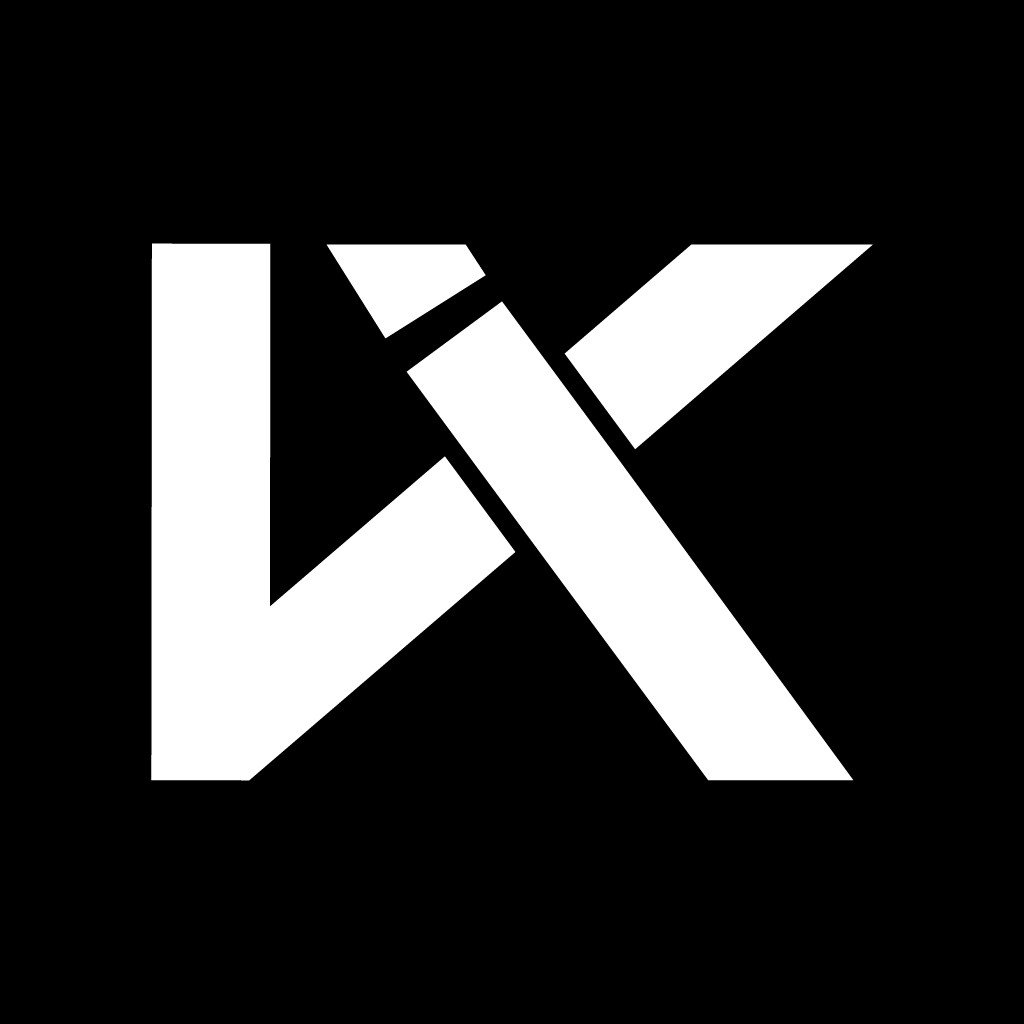极简主义字母K logo设计