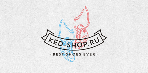简约火焰logo设计:最佳鞋类品牌标识
