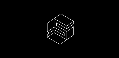 简约几何线条logo设计