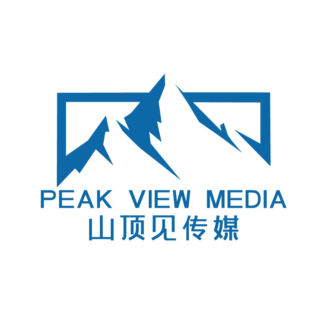 PEAK VIEW MEDIA Logo设计