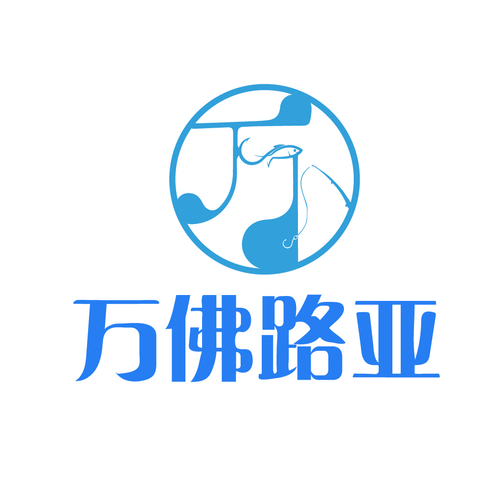 钓鱼网站logo设计，简洁蓝色图标