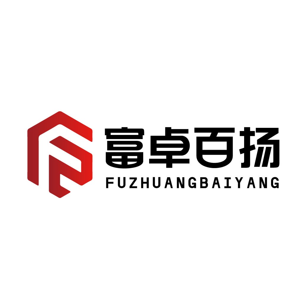 富卓百扬logo设计：现代简约风格