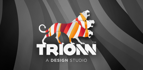 TRIONN logo设计:创意与现代感的结合