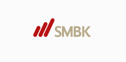 简约现代SMBK品牌logo设计