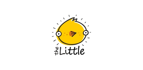 卡通风格的'Little'品牌logo设计