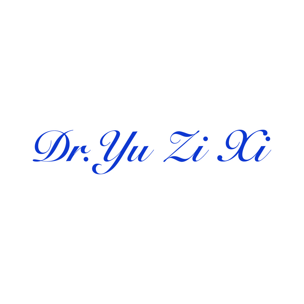 蓝色优雅字体logo设计