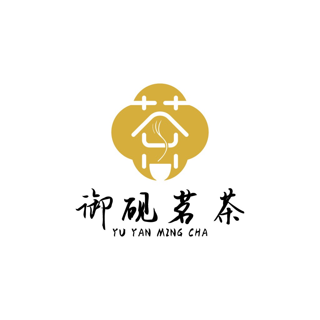 茶文化logo设计:简约优雅的茶叶品牌标识