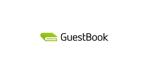 简洁现代的GuestBookBook logo设计