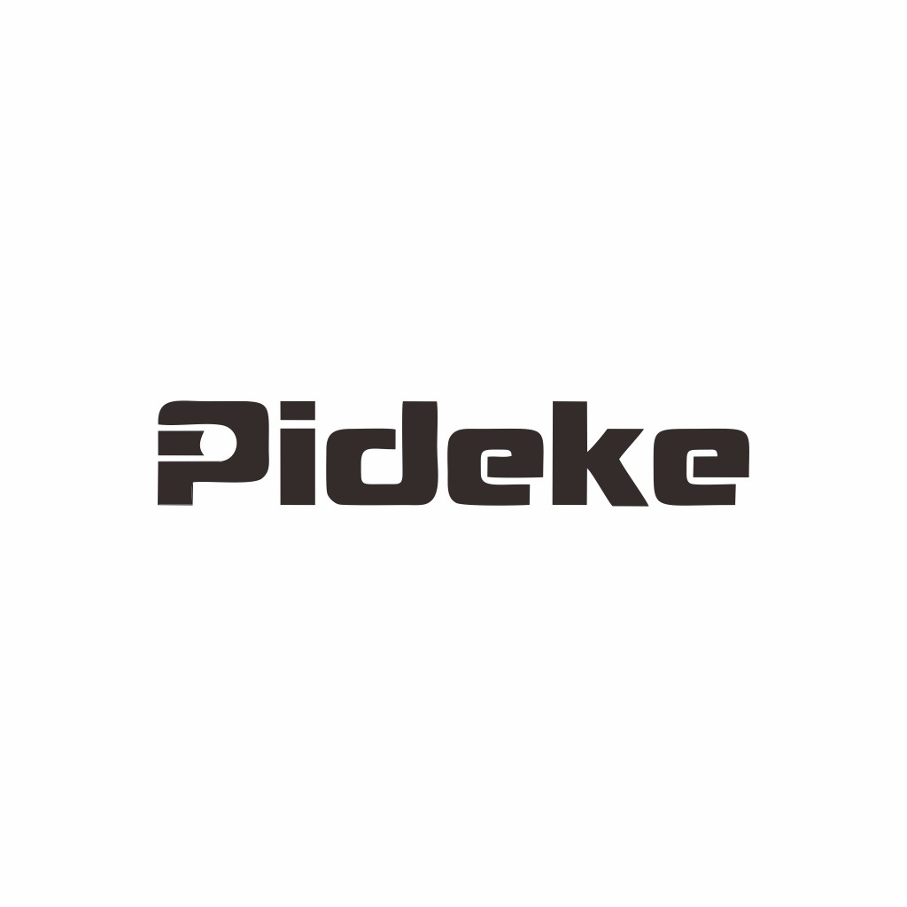 简洁现代风格的Pidekeke logo设计