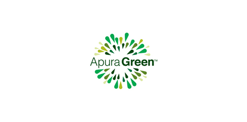 Apura Green logo设计:绿色生态标志