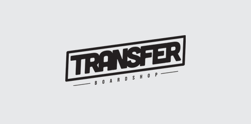TRANSFER BOARD SHOP LOGO设计