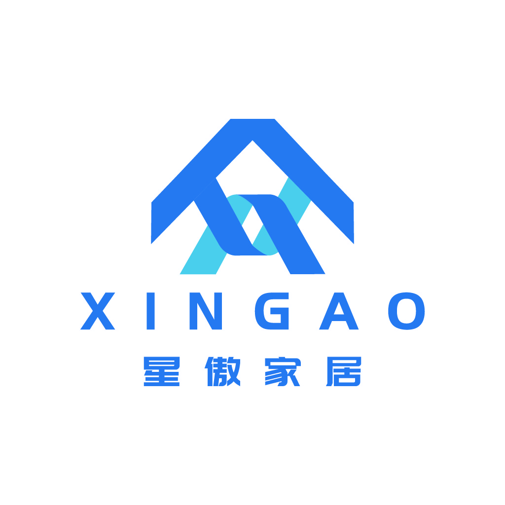 现代简约风格的XINGGAO家居logo设计