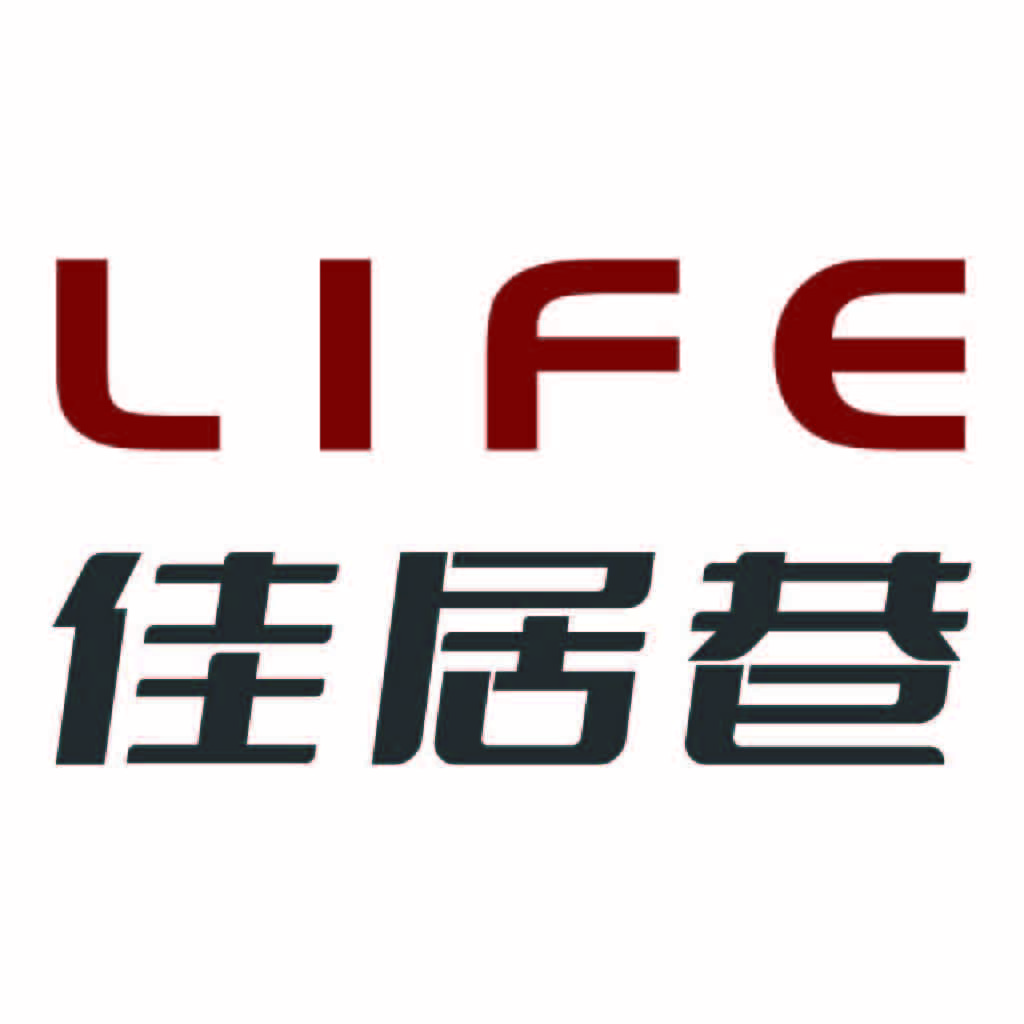 现代简约风格的LIFE中文logo设计