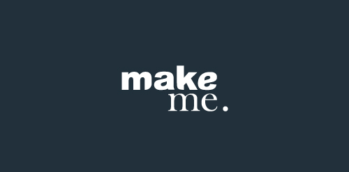简约现代风格的Make Me Logo设计