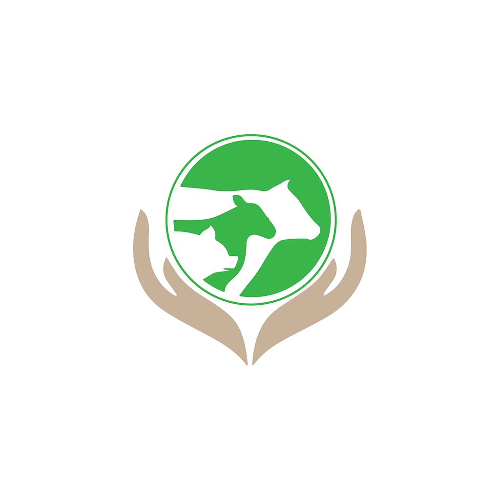 绿色地球保护手绘logo设计