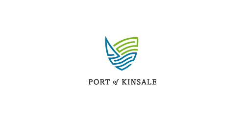 港湾之翼：Port of Kinsale Logo设计