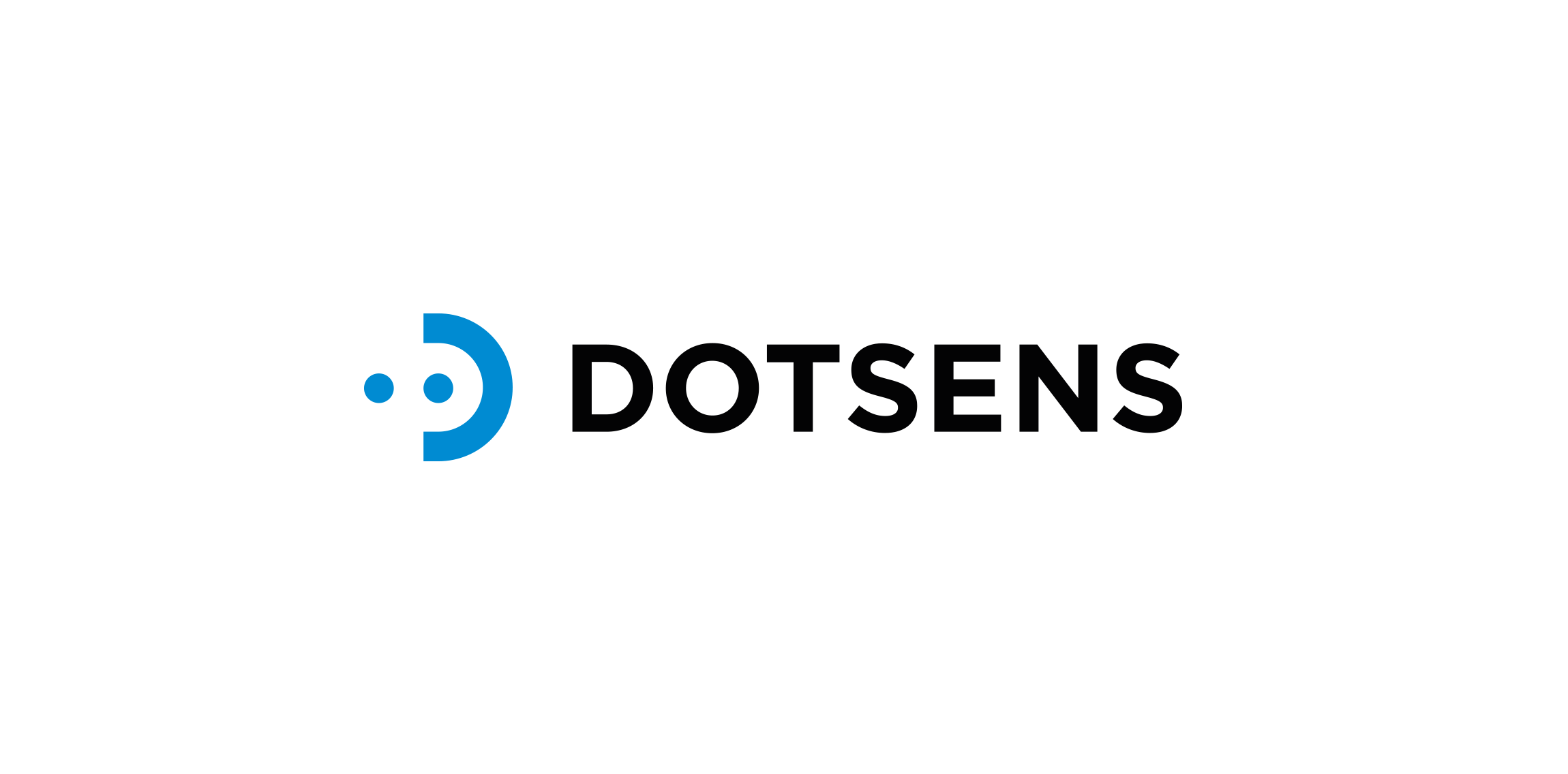 简洁现代的DOTSSENS LOGO设计