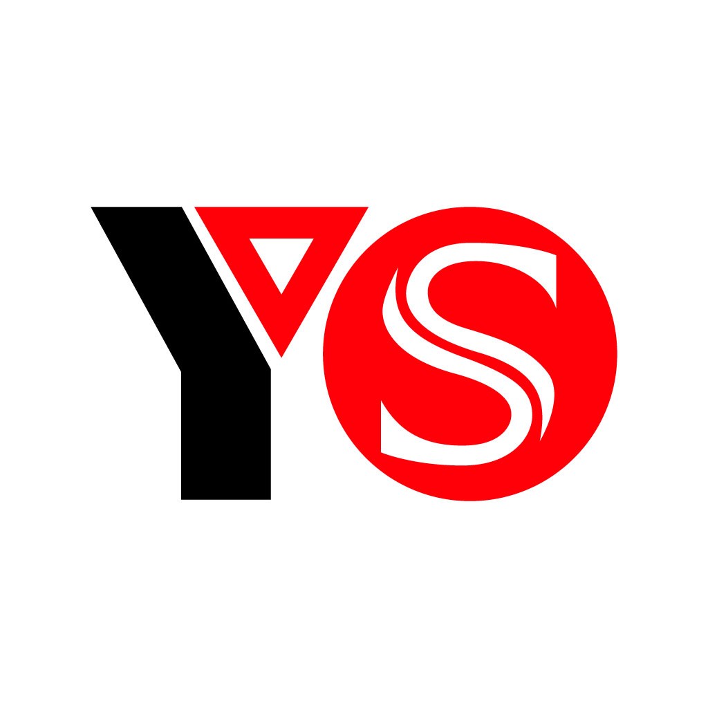 简洁现代的'YES'标志设计