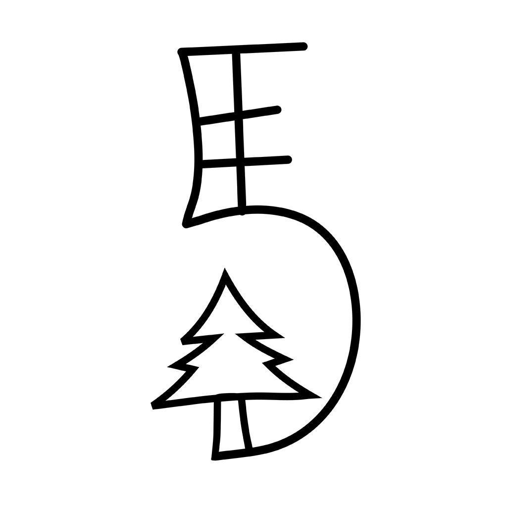 环保与自然结合的logo设计