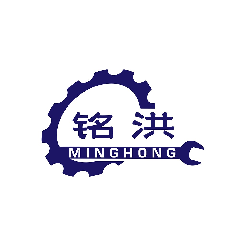 齿轮与扳手结合的机械logo设计