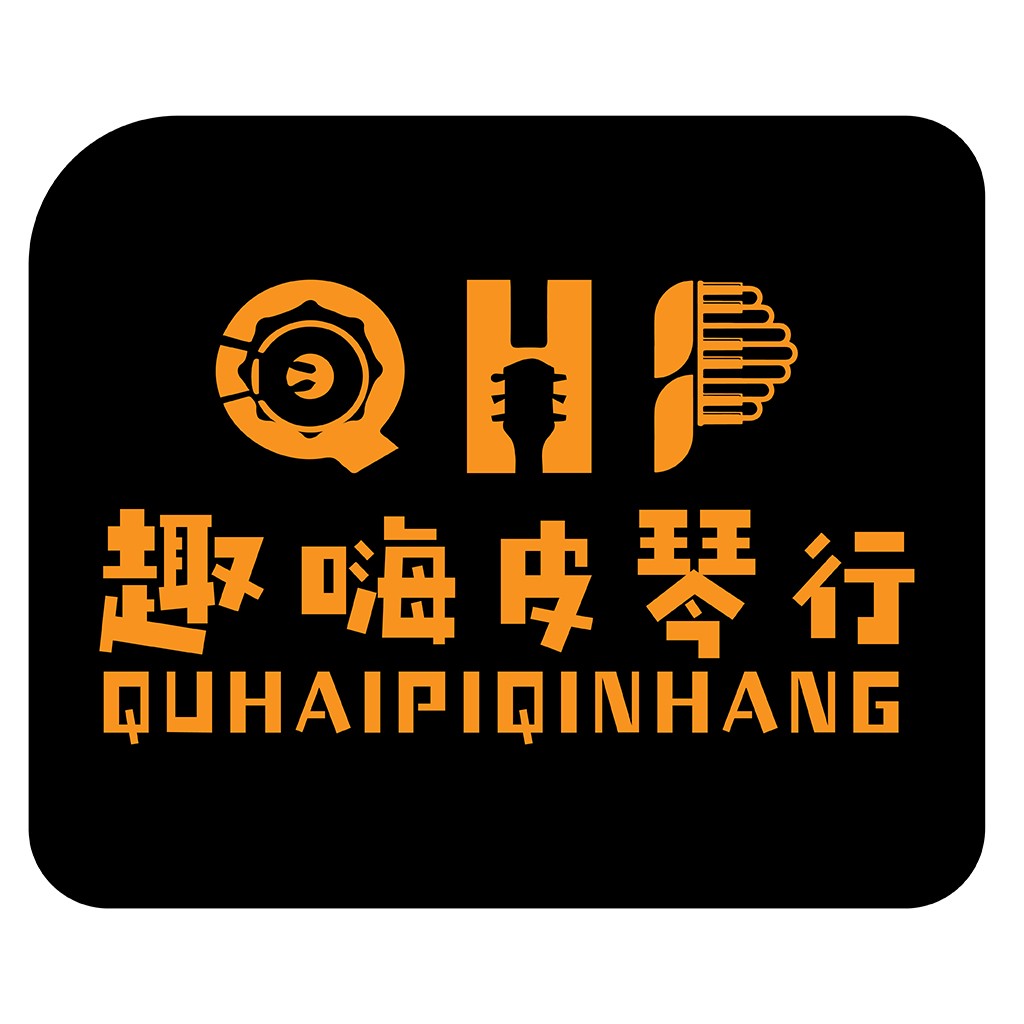 音乐主题logo设计:吉他与音符的结合