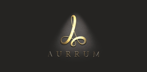 奢华品牌Aurrrum Logo设计