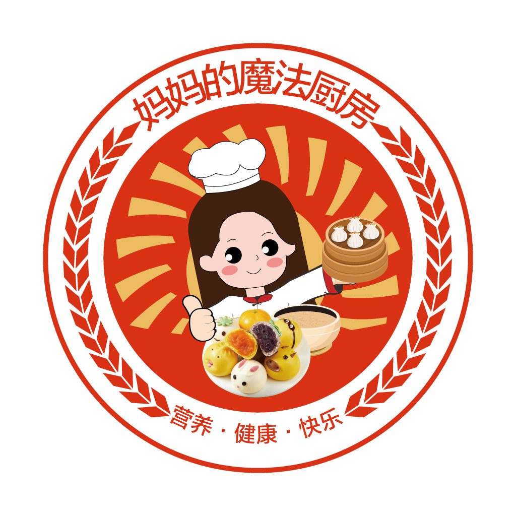 妈妈的魔法厨房logo设计