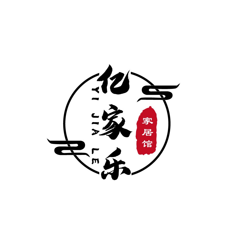 亿家家居馆logo设计