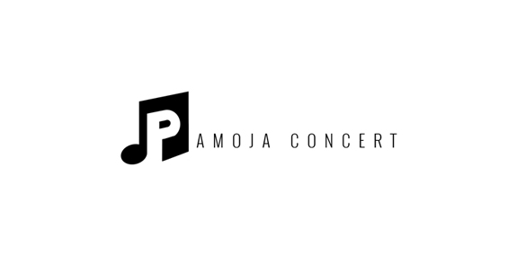 音乐符号与字母P结合的简约logo设计