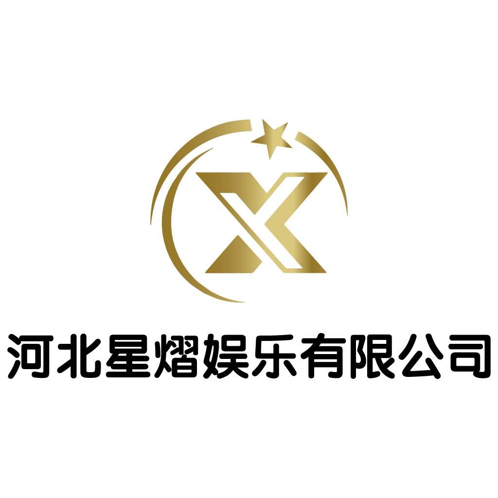 豪华金色X形标志设计