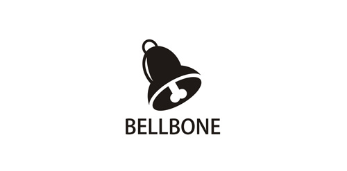 铃铛骨形logo设计