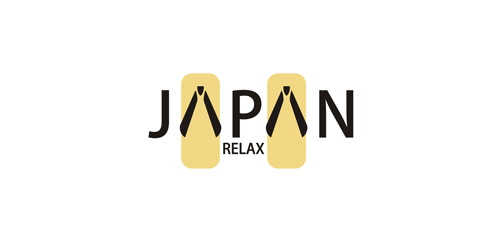 日本风格的放松logo设计